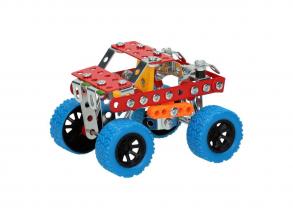 Fém építő készlet, offroad terepjáró
