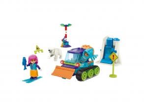 Arktiszi jegesmedve-misszió építőkészlet, 163 részes, 25,5 x 18,5 x 4,5 cm