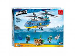 Északi-sarkvidéki küldetés víz alatti küldetés készlet, 344 részes, 28,5 x 19 x 15,8 cm