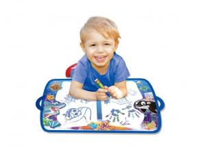 Vízzel kifesthető varázslatos rajzmatrac, 30,5 x 23,5 cm