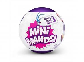 Mini Brands: Mini világmárkák 5 db-os meglepetés csomag 3. széria