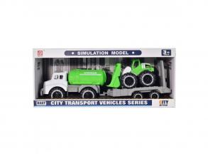 City Service permetezőgép frontrakodóval, 50 x 21 x 14 cm