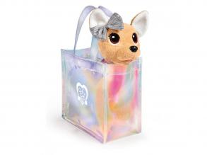 Chi Chi Love Shimmer ölelgetős kutya táskában