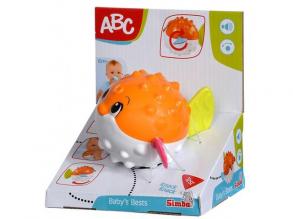 ABC színes csörgős pufi hal készségfejlesztő játék - Simba Toys