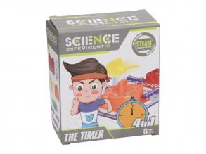 STEAM tudományos kísérlet szett: időzítő és zseblámpa 2 az 1-ben