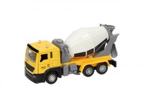 Betonkeverő teherautó fény és hangjelzéssel