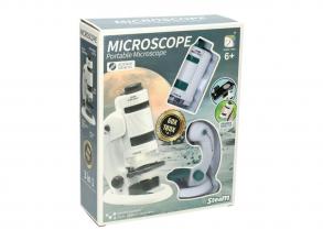Mikroszkóp szett zöld  60-180-szoros nagyítás