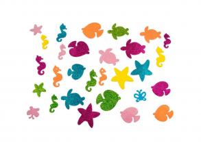 Tengeri állatok habmatrica szett - 75 darabos