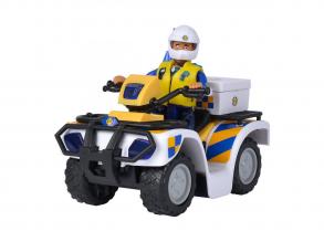 Sam, a tűzoltó - Rendőrségi quad Malcolm figurával
