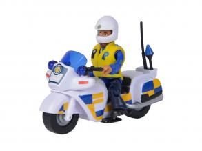 Sam, a tűzoltó - Rendőrségi motor Malcolm figurával