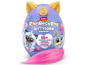 Rainbocorns: Pocket Kittycorn meglepetés cica plüssfigura többféle változatban 1db
