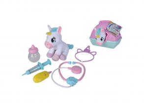 Állatorvosi játékszett unikornissal