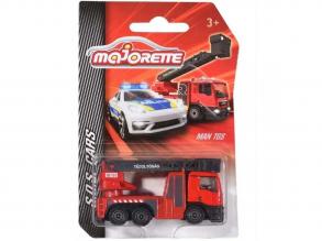 Majorette: S.O.S. jármuvek több változatban tuzoltó vagy rendor 1/64 - Simba toys