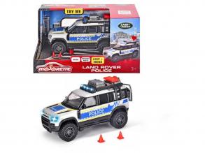 Majorette: Land Rover fém rendorautó fénnyel és hanggal 12cm - Simba Toys