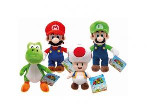 Super Mario: Plüss figurák többféle változatban 20cm 1db