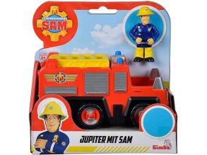 Sam a tűzoltó: Jupiter tűzoltóautó figurával - Simba Toys