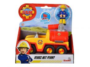 Sam a tűzoltó: Venus tűzoltóautó Penny figurával - Simba Toys