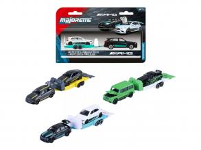 Majorette: Mercedes AMG Deluxe kisautó utánfutóval többféle változatban - Simba Toys