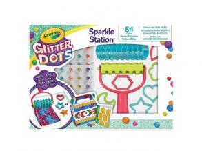 Crayola: Glitteres Dekorgyöngyök - Csillámos kreatív szett