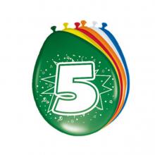 5 éves lettem - lufi, 8 darab