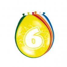 6 éves lettem - lufi, 8 darab