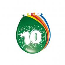 10 éves lettem - lufi, 8 darab