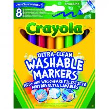 8 darabos extra-lemosható vastag filctoll - Crayola