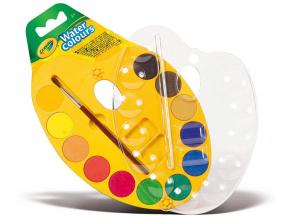 Crayola vízfesték paletta 12 színű 53-8434