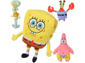 Spongya Bob plüssfigura 20cm négyféle változatban - Simba toys