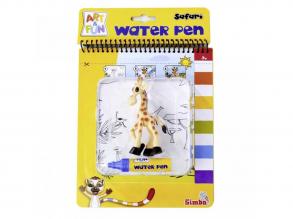 Art&Fun: Safari rajzolás vízzel kreatív játék - Simba Toys