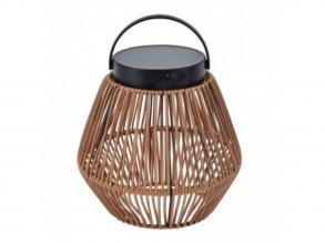 LED lámpatest , napelemes , természetes fehér , hordozható , fekete , kültéri , IP44 , LUTEC , COPPA