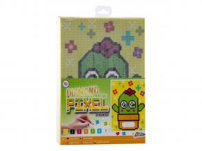 Pixelről pixelre - képdekoráció számok alapján: Kaktusz