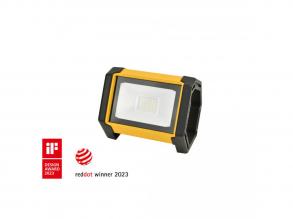 LUTEC EPTA LED hordozható munkalámpa, állvánnyal és vezetékkel , 24W, narancs , IP54