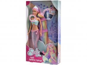 Steffi Love: Steffi mágikus szivárvány sellőbaba világító uszonnyal - Simba Toys