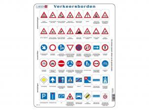 Larsen Közlekedési táblák, 48 darab, holland