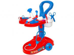 Orvosi szett húzós kocsival