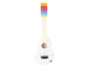 Small Foot - Fából készült gitár, 53cm, pöttyökkel