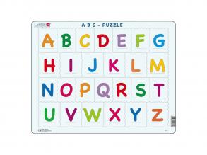 Larsen puzzle ABC tanulás, 26 darabos, angol betűk