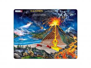 Larsen puzzle Vulkánok, 70 darabos, holland