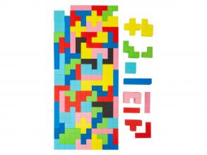 Fa puzzle geometriai formák