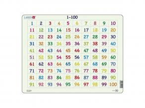 Larsen puzzle Számolás 1-100, 100 darabos, holland