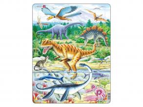 Larsen állatpuzzle  Dinoszauruszok, 35 darab.
