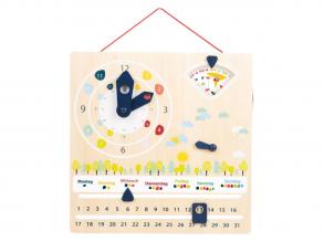 Fa naptár, óra, évszakok (német)