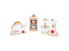 Small Foot - Fa konyhai eszközkészlet, 3 részes