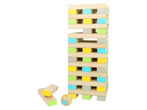 Small Foot - Fa jenga torony egyensúly játék XXL