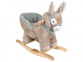 Small Foot - Plüss hintaló fotel, csacsi