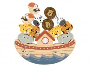 Fából készült Balance Game Safari