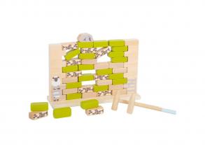 Fa falépítő játék