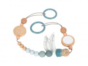 Small Foot - Fából készült babakocsi lánc