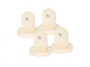 Small Foot - Fali polctartók Adventure mászókához, 4 darabos készlet